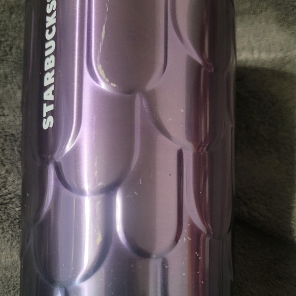 Starbucks 2023 Twilight Ombré Mermaid Tumbler, Purple Blue 24 oz New With Defect - Picture 2 of 5